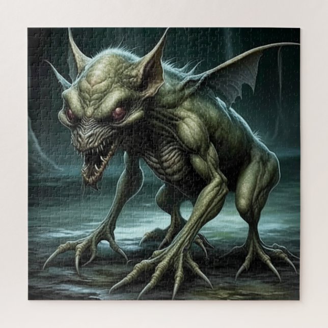Chupacabra - Cryptid Monsters or Animals Jigsaw Puzzle (Vertical)