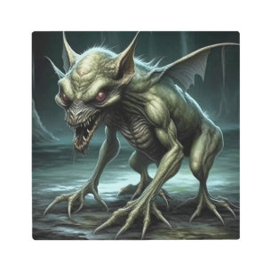 Chupacabra - Cryptid Monsters or Animals Metal Print