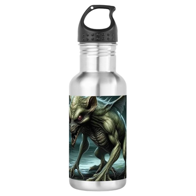 Chupacabra - Cryptid Monsters or Animals Stainless Steel Water Bottle (Front)