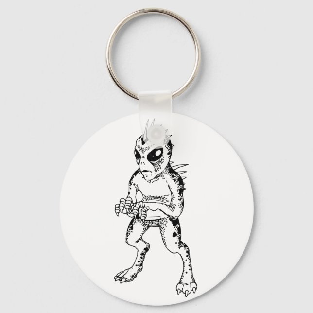 Chupacabra (Sketch) Keychain (Front)