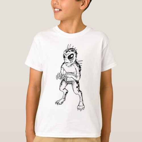 Chupacabra Sketch T_Shirt