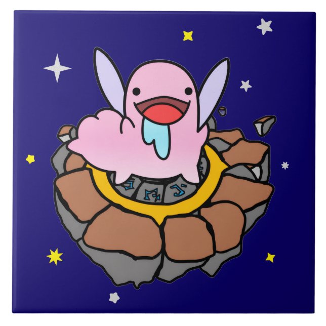 Chupi-abathur Ceramic Tile (Front)