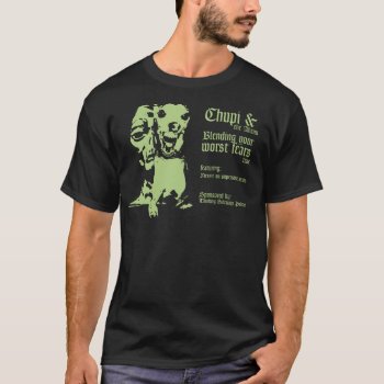 Chupi And The Aliens Tour Shirt by Thinking_Sideways at Zazzle