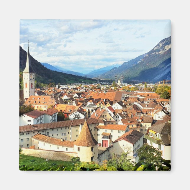Chur, Switzerland Magnet (Front)