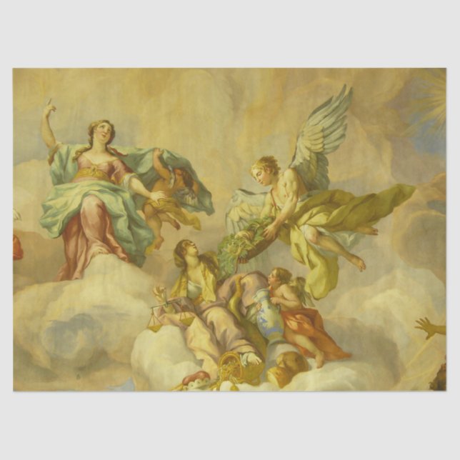 church angels tissue paper (Front)