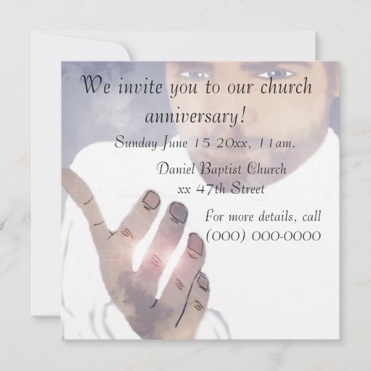 Church anniversary Invitation | Zazzle.com