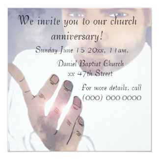 invitation for church anniversary
