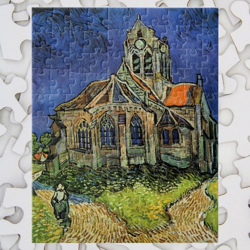 Church at Auvers by Vincent van Gogh Jigsaw Puzzle