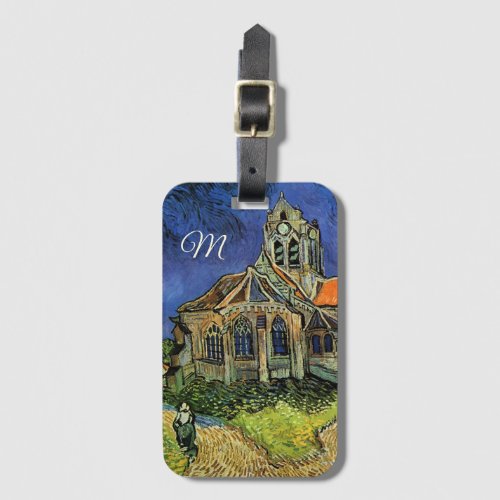 Church at Auvers by Vincent van Gogh Luggage Tag