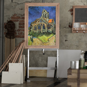 Church at Auvers by Vincent van Gogh Poster