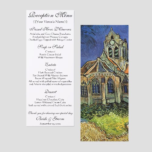 Church at Auvers by Vincent van Gogh Wedding Raffle Tickets