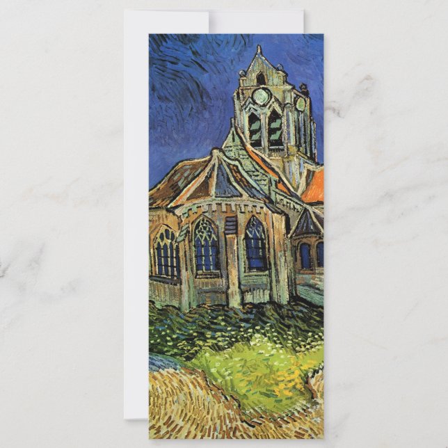 Church at Auvers by Vincent van Gogh Wedding Save The Date (Front)