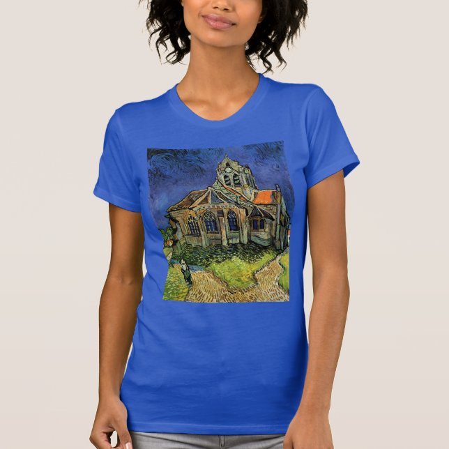 Church at Auvers-sur-Oise by Vincent van Gogh T-Shirt (Front)