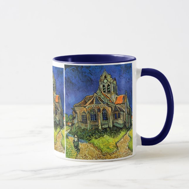 Church at Auvers Van Gogh Fine Art Mug (Right)