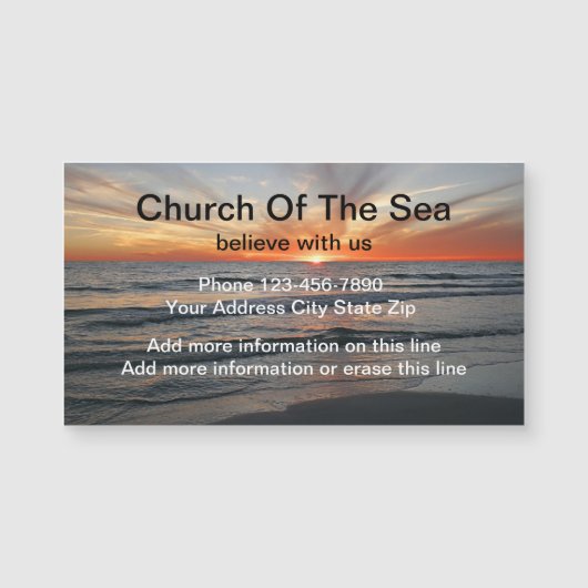 Church Believe Magnets (Front)