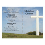 Church Bulletin Customizable Flyer at Zazzle