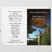 Church Bulletin, Customize (Front/Back)