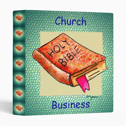 Church Business   Binder 1