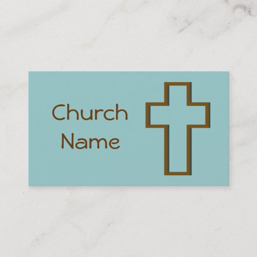 Church Business Card Templates