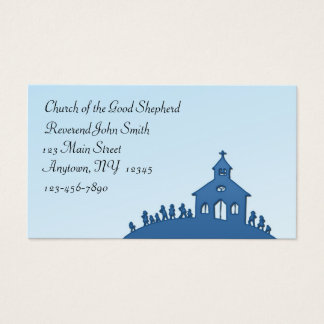 church business card templates free download