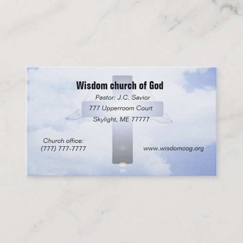 Church Business Card