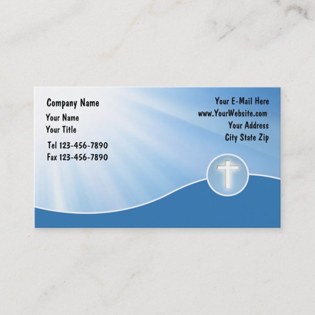 Church Business Cards (Front)