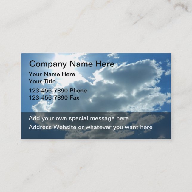 Church Business Cards (Front)