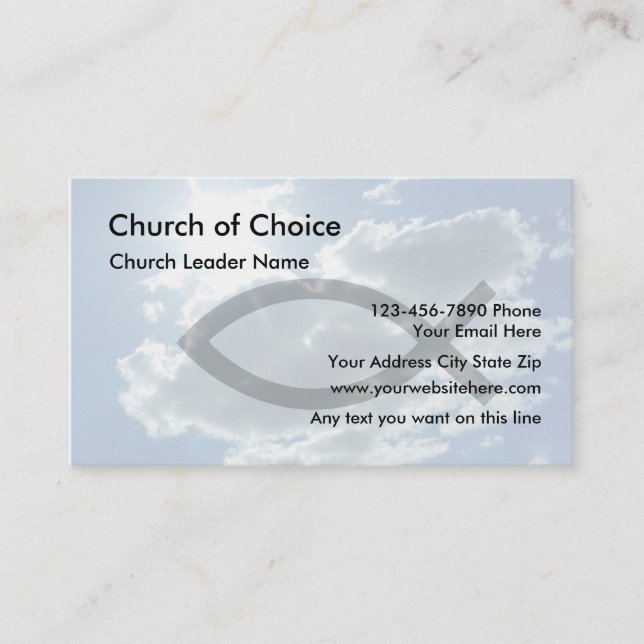 Church Business Cards New (Front)
