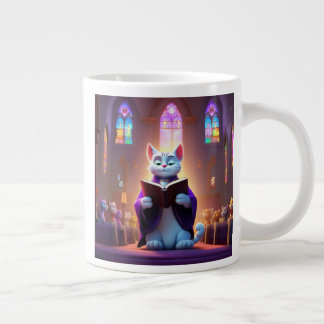 Church Cats Giant Coffee Mug