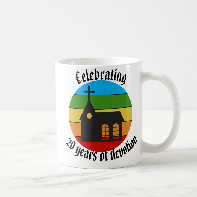 Church - Celebrating 20 years of Devotion Coffee Mug (Right)
