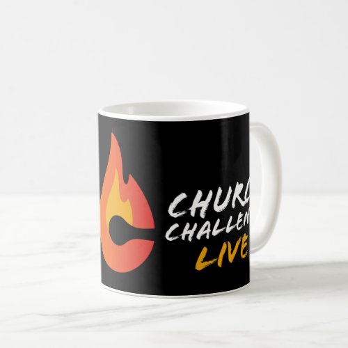 Church Challenge ALL THINGS ARE POSSIBLE Black Coffee Mug