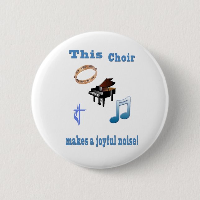 Church choir button (Front)