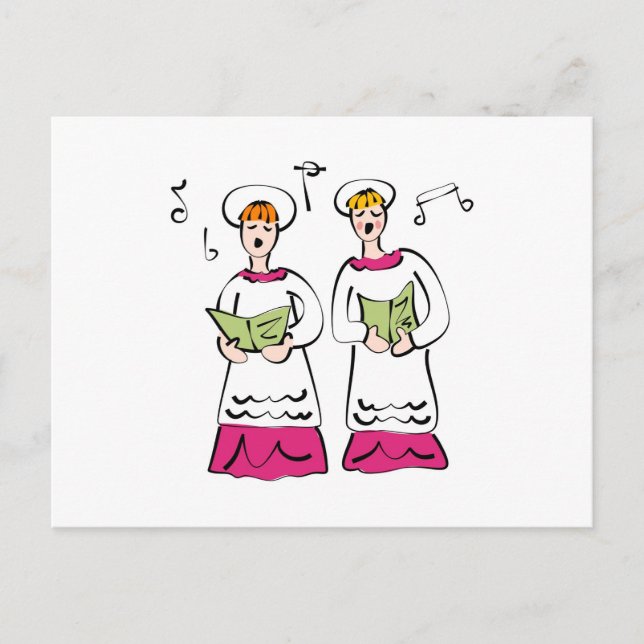 Church Choir Postcard (Front)