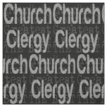 Church Clergy Extraordinaire Fabric