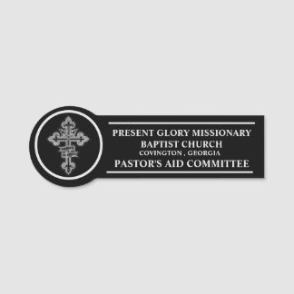 Church committee  name tag