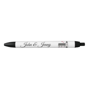 Church Custom Wedding Favor Gift Pen