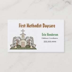 Church Daycare Business Card