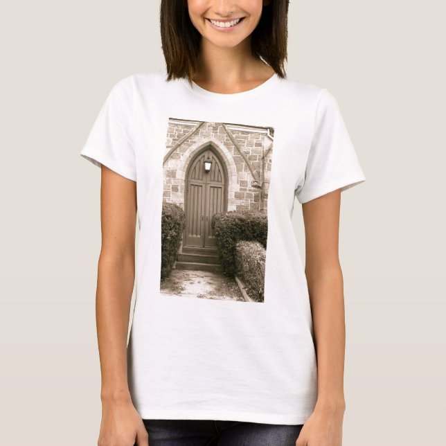 Church Door T-Shirt (Front)