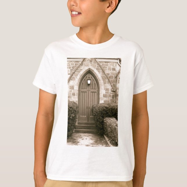 Church Door T-Shirt (Front)
