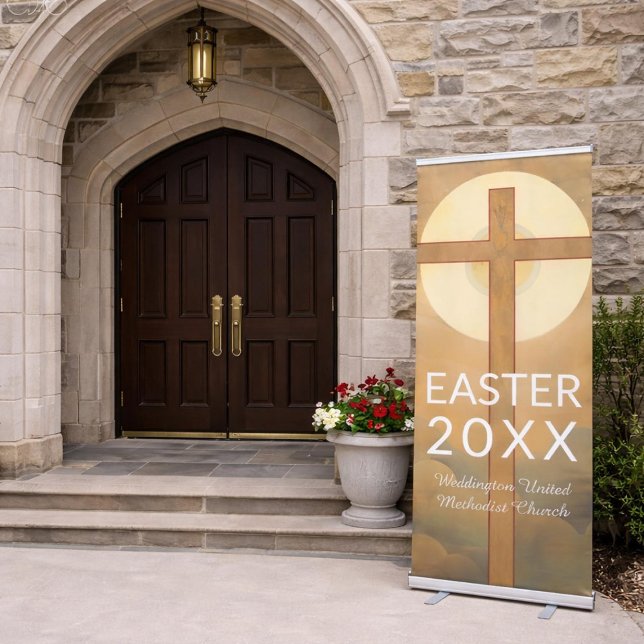 Church Easter Banner - Indoor Vertical Banner (Creator Uploaded)