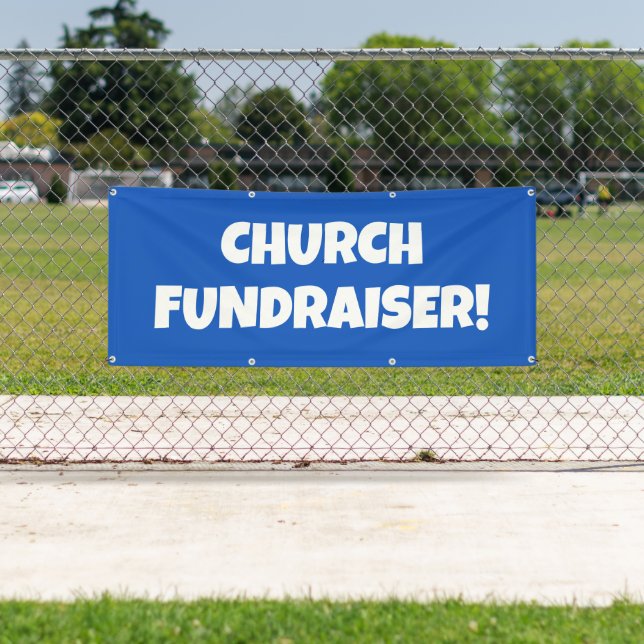 Church Fundraiser Banner (Insitu)