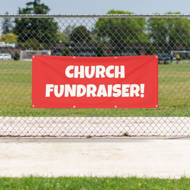 Church Fundraiser Banner (Insitu)