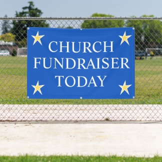 Church Fundraiser Today Banner