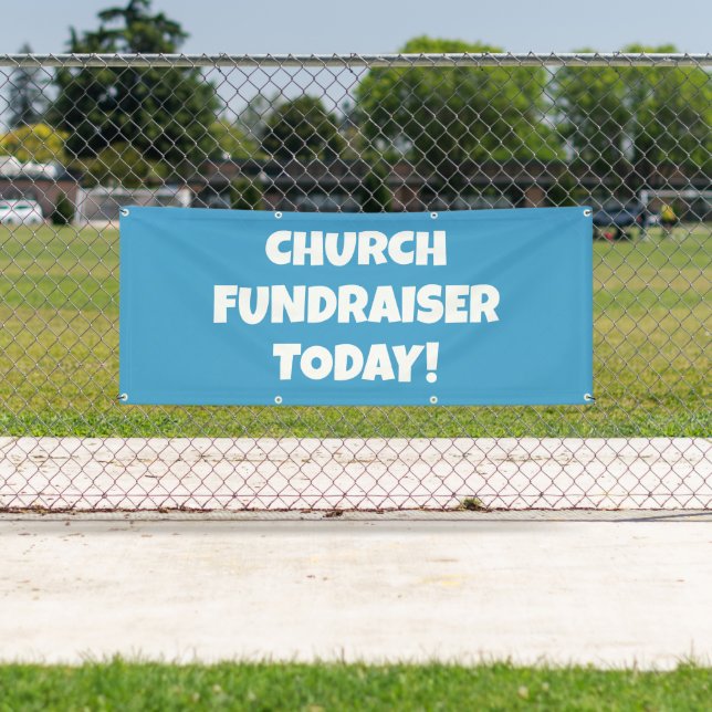 Church Fundraiser Today Banner (Insitu)