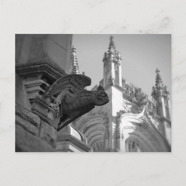 Church Gargoyle Postcard (Front)