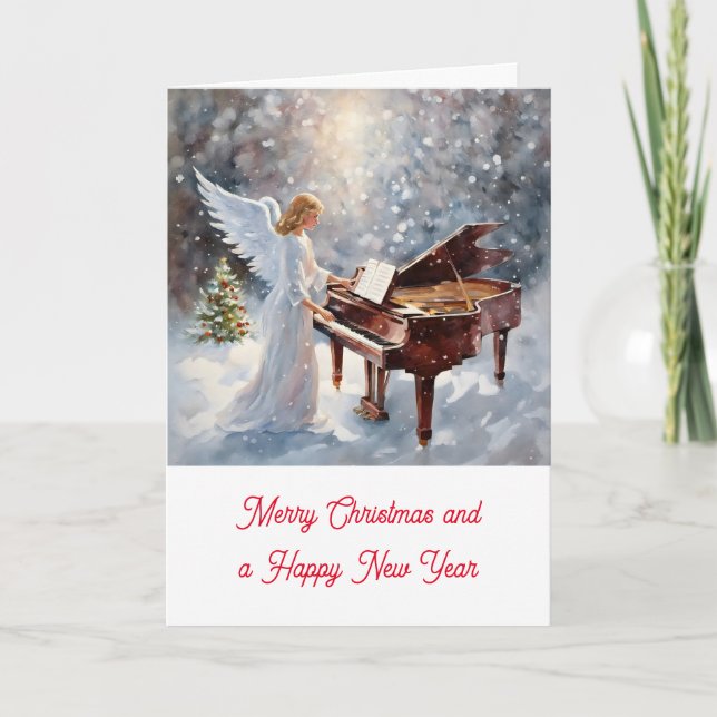 Church gel behind the piano card (Front)