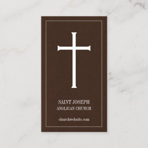 Church Cross Business Cards