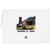 Church  in Andorra Cards (Back Horizontal)