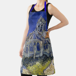 Church in Auvers by Van Gogh Painting Art Apron