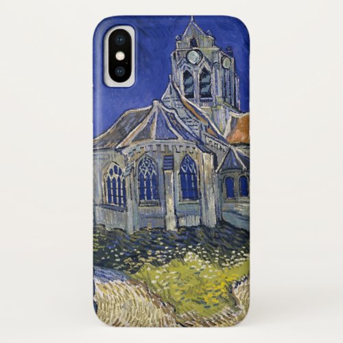 Church in Auvers by Van Gogh Painting Art iPhone X Case